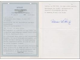 1941, West-Ukraine und West-Weißrussland 30 Kopeken schwarzopelgrün, farbfrisch und gut gezähnt, sauber mit Stempel “ELVA 28.