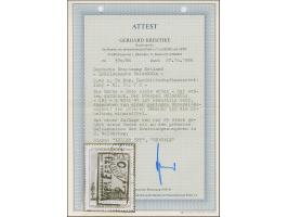 2,40 auf 50 Kopeken, farbfrisch und gut gezähnt, sauber gestempelt, tadellos. Eine der großen Seltenheiten von Estland und de