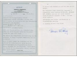 1941, Wappenschild 30 Kopeken, geschnitten, Type I, Viererblock, bis auf die linke obere Marke alle Felder mit fehlendem Schw