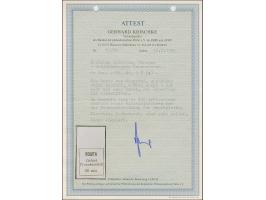 1942, 60 Kopeken schwarz, ungezähnter Probedruck, ohne Gummi wie verausgabt, tadellos, Fotoattest Krischke BPP (1996)