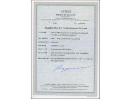 1918, Bestellgeldmarke 40 Kopeken auf 30 Pfennig, mit Urmarkenplattenfehler „I in КОНТРОЛЬНЫЙ unten verkürzt“ von Feld 8 des 