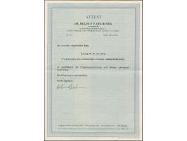 1921, Kogge 5 Pfennig - 10 Mark., alle breitrandig undurchstochen, teils Randstücke, postfrisch, tadellos, Fotoattest Oechsne