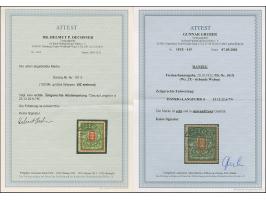 1922, Großes Staatswappen 100 Mark dunkelzinnoberrot/dunkelgrünoliv mit stehendem Wasserzeichen, farbfrisch und gut durchstoc