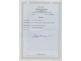 1920, Freimarke 50 pfennig auf 35 Centimes auf GC-Papier, postfrisch, tadellos, unsigniert mit Fotoattest Huylmans BPP (2012)