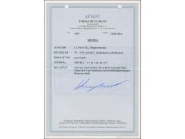 1922, Flugpost 3 Mark auf 60 Centime, farbfrisch und gut gezähnt, sauber und zentrisch gestempelt “MEMEL * 1 f 16.7.22”, klei