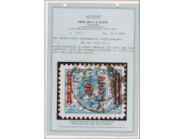 1923, 24-Werte 30 Centu auf 1000 Markiu, Aufdrucktype IIIe, farbfrisch und gut gezähnt, sauber gestempelt “KLAIPEDA 9.VIII.24