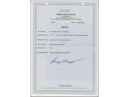 1923, 15 Centu auf 100 Markiu auf 25 Centu, kopstehender Aufdruck in Type I, sauber ungebraucht, tadellos, sign. Rohr sowie F