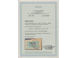 1921, Plebiscite 75 Pfennig bläulichgrün, farbfrisch und gut gezähnt, sauber mit klarem Stempel “LUBLINITZ 20.3.21” auf Brief