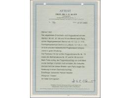 1922, Flugpost 3 M. auf 60 Centime mit Zufrankatur mit Stempel “MEMEL 10.7.22” auf portogerechtem Luftpost-R-Brief nach Paris