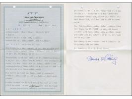 Suworow 1 Rubel mit kopfstehendem Aufdruck mit Stempel "ELVA B 28 VII 41" auf Postkartenformular, adressiert an den ortsansäs