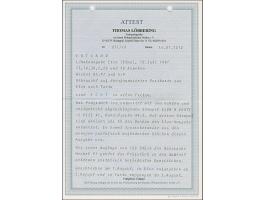 Ganszachenkarte 20 Kopeken mit 5-30 Kopeken als Zufrankatur, sauber ab “ELVA -2 VIII 41” nach Tartu mit vorderseitigem Ankunf