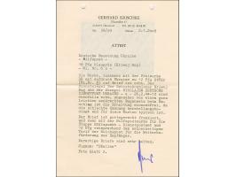 18 Pfennig Kriwoj Rog mit Dienstsiegelentwertung auf echt gelaufenem Brief mit entsprechender Zufrankatur Allgemeine Ausgabe 