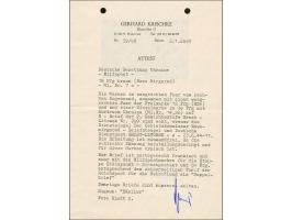 18 Pfennig Nowo Mirgorod, waagerechtes Paar vom rechten Bogenrand mit Dienstsiegelentwertung auf echt gelaufenem R-Brief der 