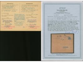 1942, Hakenkreuz 4mm: 10 Rubel auf 1 Rubel, mit stummem Stempel "14 5 42" und L1 "Alexanderstadt" auf etwas beschnittenem, do