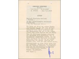 1941, “PLESKAU” schräger Handstempelaufdruck von oben links nach unten rechts in dunkelrosarot, Wiedereingliederung 30 Kopeke