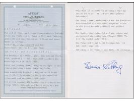 1919, Numerals 10penni green, imperforated with additional franking tied by cds. "TARTU -4 10 19" on slightly overpaid cover 