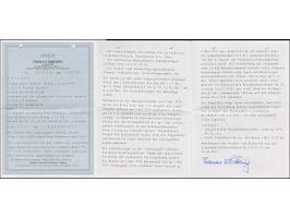 1919, 2-10 kopeks, with additional franking tied by cds. "REVAL -2 5 19" (!!) to slightly overpaid registered cover addressed