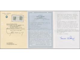 1919, 2 kopeks imperforated together with 3 kopeks perforated, tied by cds. “TALLINN 5 5 19” to small piece, very fine and ra