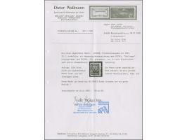 1924, Cross 25 c. with watermark "Schlingen", used, few irregular perfs at right, otherwise fine, a very scarce stamp in used