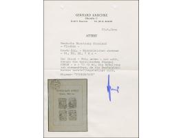 1941, Stadtkindergärten-Block mit stehendem Wasserzeichen, sauber gestempelt, tadellos, sign. Pickenpack und Fotoattest Krisc