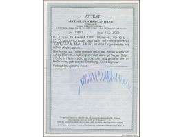 25 Pfg. gelblichorange, farbfrisch und gut gezähnt, mit zentrisch und klar aufgesetztem "DAR-ES-SALAM 6/6 99" auf kleinem Bri