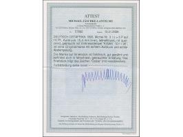 "KISAKI 10/11 95" glasklar und gerade abgeschlagen auf 5 P. auf Briefstück. Tadellos. Ein besonders schönes Stück dieser Stem