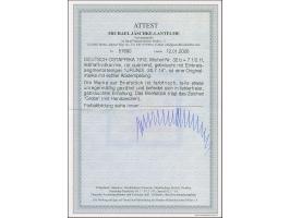 "URUNDI 20.7 14" sauber und voll auf 7½ H. mit Wz. auf Briefstück. Bis auf etwas unregelmäßige Zähnung tadellos. Signiert Gro