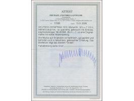 "MUSOMA 25/4.." sauber auf 7½ H. mit Wz. Einwandfrei. Signiert Grobe und Fotoattest Jäschke-L. BPP (2026)