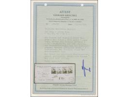 1942, Für die Armen 2+6 - 20+40 Dinar, sauber mit Stempel “BEOGRAD 20.X.42” auf Eil-R-Brief mit Zensurstreifen nach Assling m