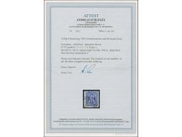 1945, Deutscher Druck, 25 Pfg., gez. 11½:11, sauber gestempelt, ausgabetypisch gezähnt, tadellos, Fotoattest Schlegel BPP (20