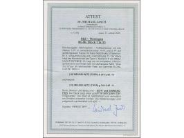 1945, Antifa-Block auf gelbgrauem Papier, mit Zufrankatur auf überfrankiertem Orts-R-Brief von “MEUSELWITZ 24.12.45”. Einwand