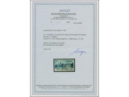 Konstanz II 30 Pfg., sauber gestempelt "OLDENBURG 2.12.49". Tadellos. Fotoattest H.-D. Schlegel BPP (2005)