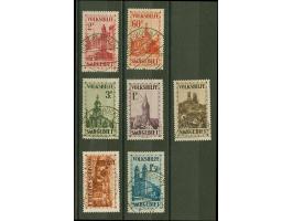 1932, Volkshilfe 40 C. -5 Fr., sauber gestempelt "SAARBRÜCKEN 5.6.33". Einwandfrei. Signiert Dr. Dub, Fotoattest Geigle BPP (