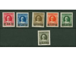 1934, Provisional issue 40 c.-3,70 l., fresh colours, complete set unused, fine, all signed Scheller