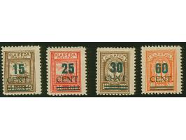 1923, Grünaufdruck 15-60 C., sauber ungebraucht, tadellos, teils sign. sowie Fotoattest Huylmans BPP (2025)