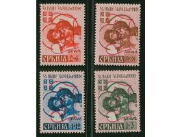 1941, Kriegsgefangene 0,50-4 Dinar, Aufdrucktype AIII, postfrisch, tadellos, sign. Krischke BPP