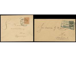 Hammonia: 1888, Ziffer 3 Pfg. schwarz mit Rahmenstempel “BRIEFBEFÖRDERUNG HAMMONIA 19.JUN.88” auf Briefkuvert im Ortsverkehr,