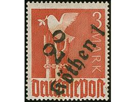 “2°/Köthen 1” auf Taube 3 M., sauber ungebraucht und tadellos, sign. Ballschmidt BPP