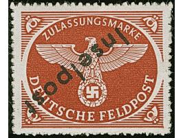 Vukovar mit kopfstehendem Aufdruck, ungebraucht, in einwandfreier Erhaltung. Signiert Dr. Dub und Fotoattest Petry BPP (2025)