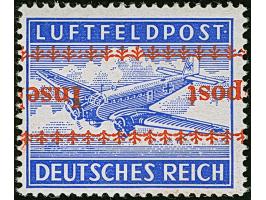 Kreta gezähnt mit kopfstehendem Aufdruck, ohne Falz oder Falzspur, im unteren Bereich leichte Haftspuren. Einwandfrei. Signie