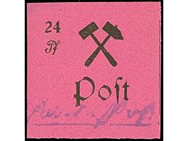 1945, 3-60 Pfg. geschnitten, kpl., postfrisch und tadellos, sign. Busch