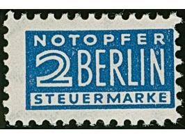 1950, 2 Pfg. , Bildzeichnung Zc, gezähnt K 12¼, Wz. 3X, postfrisch in einwandfreier Erhaltung. Eine in dieser Erhaltung außer