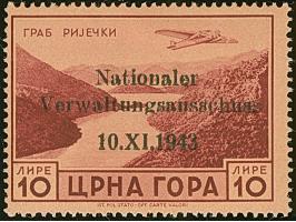 1943, Verwaltungsausschuss 10 L., sauber ungebraucht. Einwandfrei. Signiert Dr. Oertel und Richter, Fotoattest Prof. El Majdo