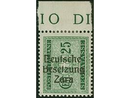 5 C. - &nbsp;5 L., dabei die 25 C. mit Plattenfehler III, 10 C. und 60 C. ungebraucht, sonst postfrisch, fast alle mit Bogenr