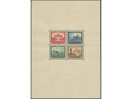 1930, IPOSTA-Block, postfrisch, in einwandfreier Erhaltung, signiert D. Schlegel BPP mit Fotoattest (2000)