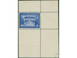 1939, Kameradschaftsblock 25 Pfg. als gezähnter Probedruck in Dunkelgraublau als Einzelabzug im Blockformat mit durchgezähnte