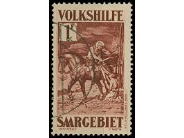 1931, Volkshilfe 40 C. -5 Fr., sauber gestempelt "SAARBRÜCKEN 27.12.31". Einwandfrei. Fotoattest Geigle BPP (2025)
