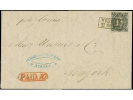 10 Grote schwarz, farbfrisch und gut bis ausgabetypisch gezähnt, mit sauber aufgesetztem kleinen Ra2 "BREMEN 27 12" (1867) au