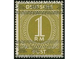 Band auf Ziffer 1 RM., postfrisch, in tadelloser Erhaltung, sign. Dr. Dub und Schlegel BPP sowie Fotoattest D. Schlegel BPP (