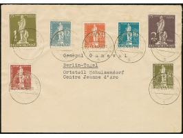 1949, Stephan 12 Pfg.-2 M. mit Ersttagsstempel “BERLIN-CHARLOTTENBURG 6 9.4.49” auf Holthöfer-FDC mit gedrucktem Absender an 